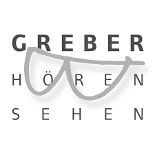 Logo Greber Hören Sehen – Sponsor der Theatergruppe d'Süosslar Dornbirn