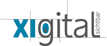 Logo xigital sichtbar – Sponsor der Theatergruppe d'Süosslar Dornbirn