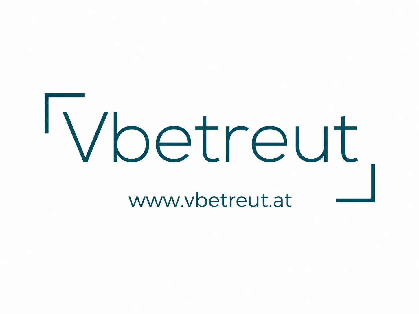 Logo von Vbetreut mit der Adresse www.vbetreut.at – Sponsor der Theatergruppe d'Süosslar Dornbirn