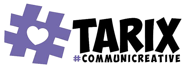 Logo #TARIX CommuniCreative – Sponsor der Theatergruppe d'Süosslar Dornbirn