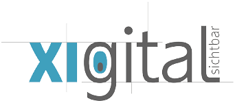 Logo xigital sichtbar – Sponsor der Theatergruppe d'Süosslar Dornbirn